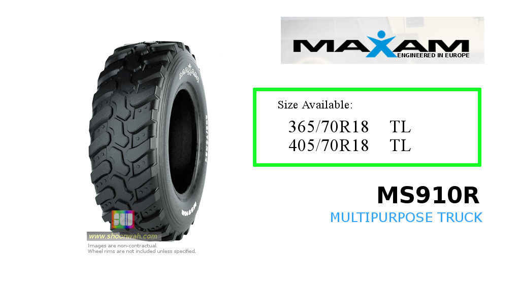 405/70R18 Maxam MS910R Radial Multipurpose Trucks TL Tires